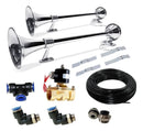 BUZINA AR MARITIMA 74CM COMPLETO 2PCS KIT