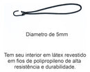FIXADOR LONA GANCHO ACO PCT C/50 PCS 35 CM PRETO