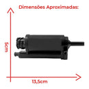 BOMBA LIMPADOR 24V SCANIA SC S4/5 MB AXOR/ATEGO DNA BICO FINO