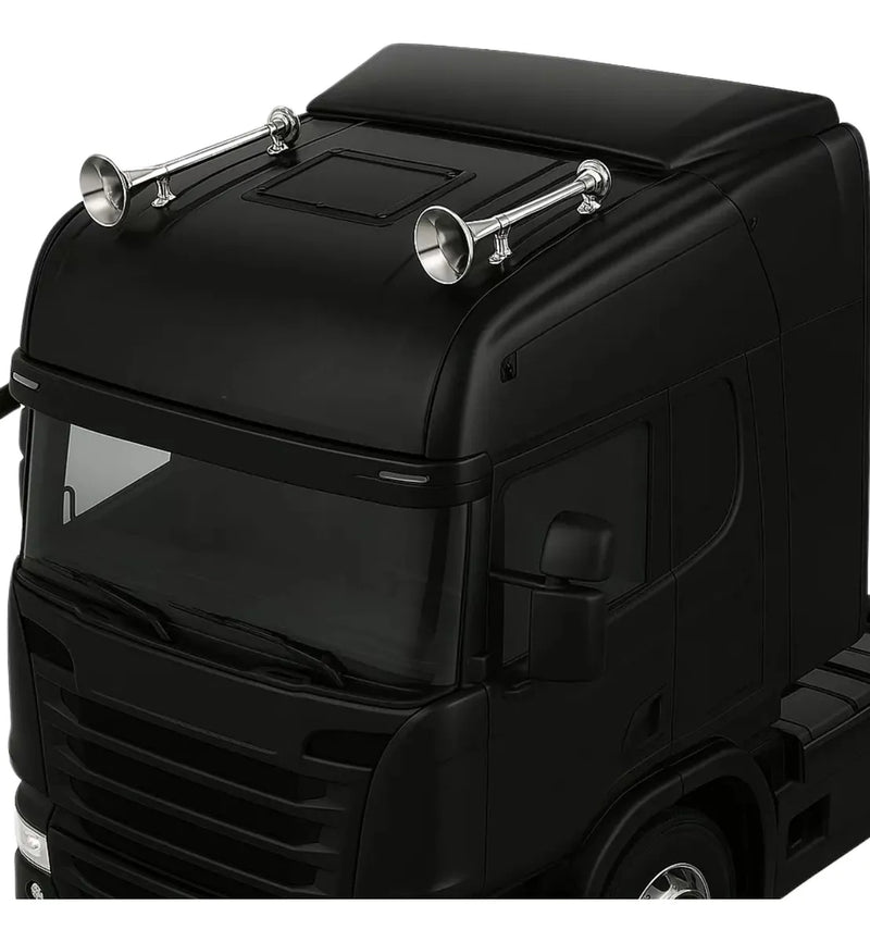 BUZINA AR MARITIMA 74CM COMPLETO 2PCS KIT