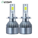 LAMPADA LED H7 6500 LUMENS C6 BIVOLT 12/24V