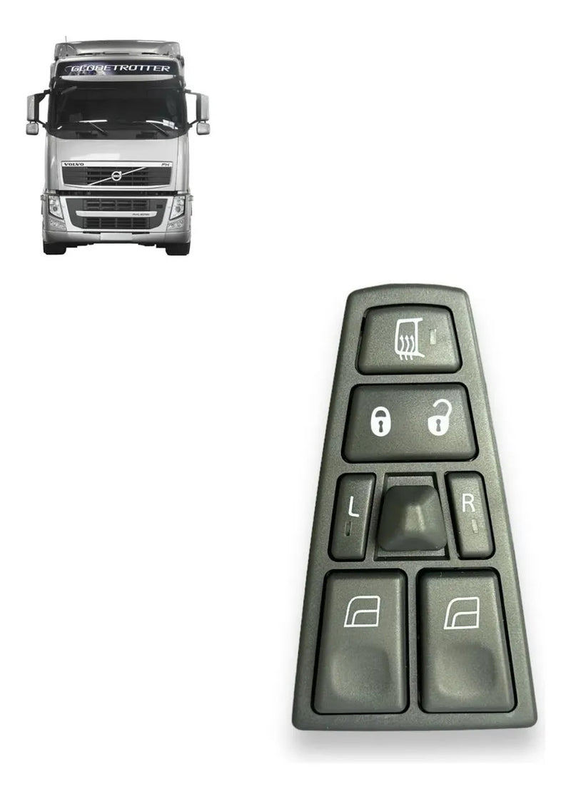 CHAVE VIDRO ELETRICO VOLVO FH LE COMPLETA 20752918
