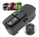 BOTÃO CHAVE VIDRO ELETRÍCA MERCEDEZ BENZ AXOR ATEGO DIREITO 0045452013