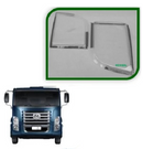 PROTETOR FAROL/SETA VW CONST TRUCK KIT 2 LADOS ACRIL