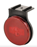 LANTERNA LATERAL RANDON COM SUPORTE VERMELHA PR0524