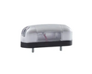 LANTERNA PLACA PARA LAMPADA 69 OVAL ALUMINIO PRAD