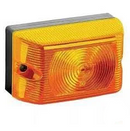 LENTE LANTERNA LATERAL FACCHINI RETANGULAR AMARELA PRAD