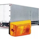 LENTE LANTERNA LATERAL FACCHINI RETANGULAR AMARELA PRAD