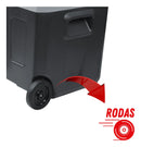 GELADEIRA PORTATIL 40LT QUADRIVOLT COM RODINHAS