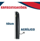 CALHA CHUVA MB 1113/2213/1519 FUME LARGA FABBOF