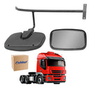 ESPELHO RETROVISOR AUXILIAR FRONTAL IVECO STRALIS CABINE ALTA FABBOF