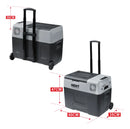GELADEIRA PORTATIL 40LT QUADRIVOLT COM RODINHAS