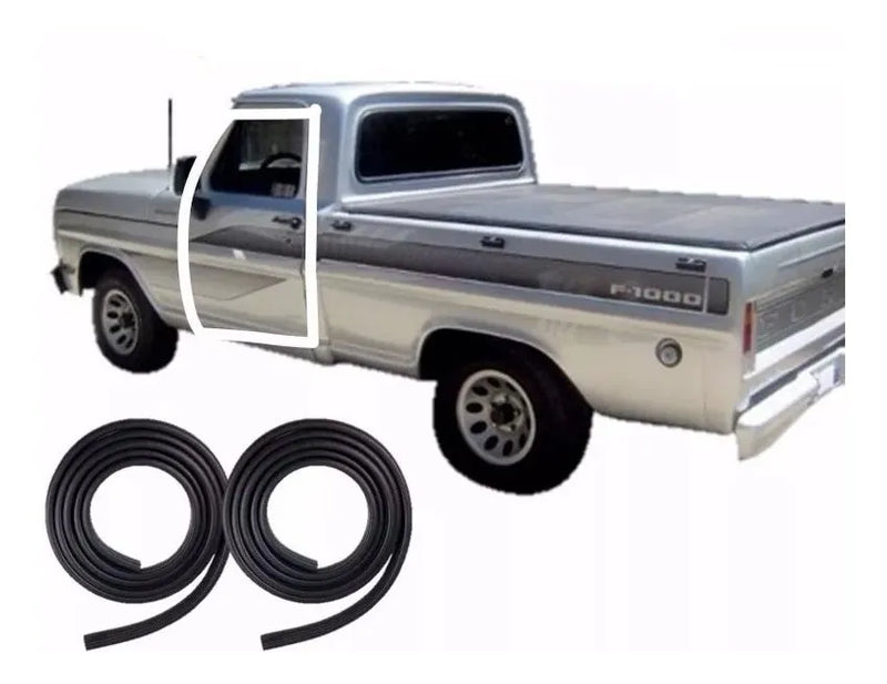 BORRACHA PORTA FORD F1000 F4000 CHEVROLET C10 C14 A10 AUTOTRAVI