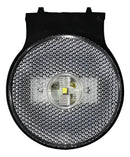 LANTERNA LED LATERAL RANDON COR CRISTAL COM SUPORTE H3 7141