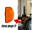 LANTERNA SETA EXTRIBO VOLVO VM AMARELA SEM SOQUETE SL1023AM