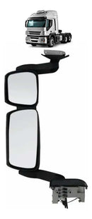 RETROVISOR COMPLETO IVECO STRALIS S/DES ESQ BRACO CURTO