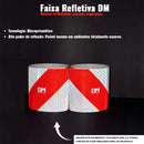 FAIXA REFLETIVA PARACHOQUE DM 2,40CM X 10CM -