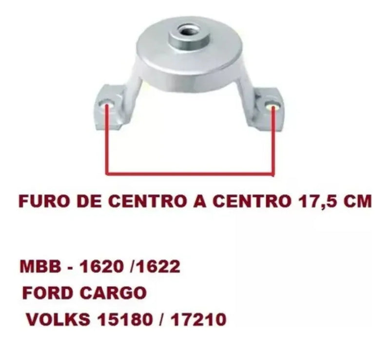 FLANGE RODOAR TRACAO U MB 1620 FD CARGO