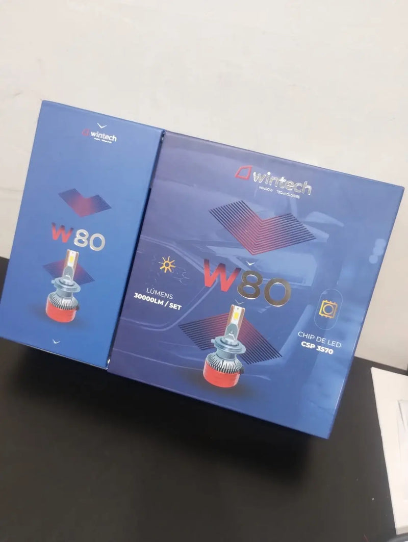 LAMPADA LED H7 W80 30.000 LUMENS WINTECH BIVOLT 12/24V