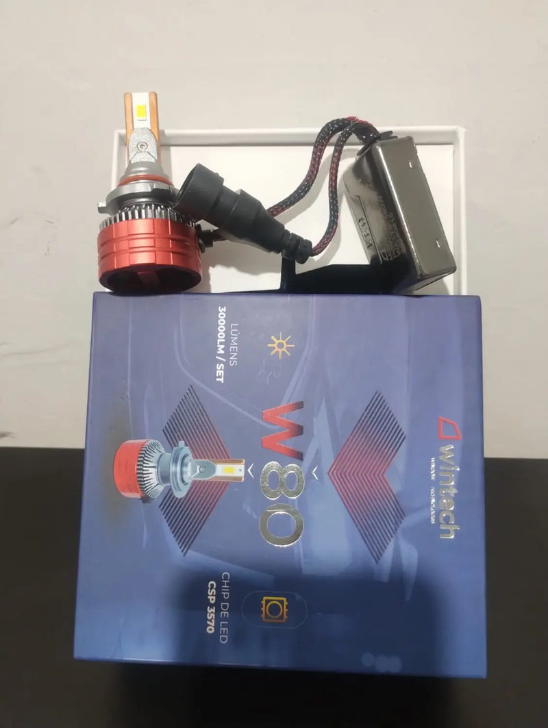 LAMPADA LED H7 W80 30.000 LUMENS WINTECH BIVOLT 12/24V