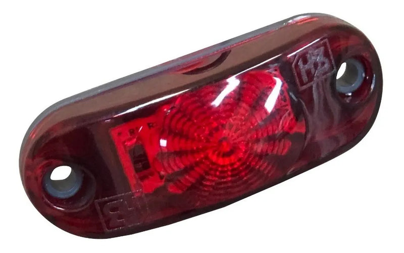 LANTERNA LED DELIMITADORA C/FIOS VERMELHA H3