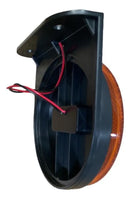 LANTERNA LED LATERAL REDONDA RANDON C/SUPORTE FIXO AM H3 7139