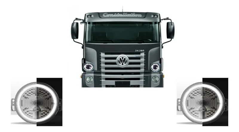 LANTERNA LED SETA C/FAROLETE VW CONSTELLLATION DIR/ESQ H3