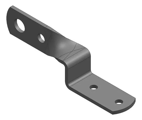 SUPORTE ANTENA PX MB AXOR DIANTEIRO ESQUERDO STEELBRAS MB6016A