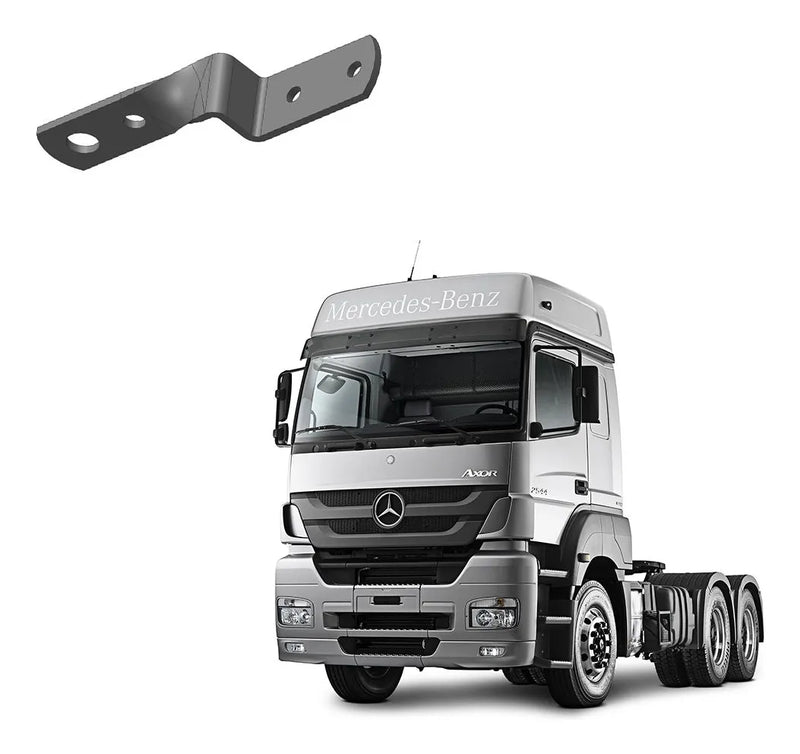 SUPORTE ANTENA PX MB AXOR DIANTEIRO ESQUERDO STEELBRAS MB6016A